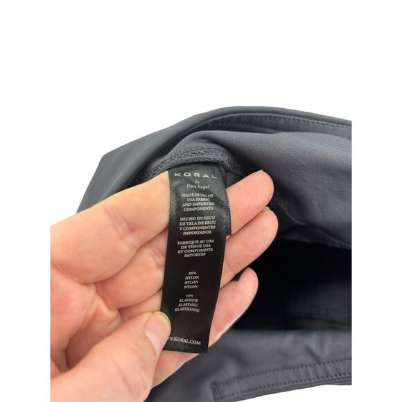 Koral Pants Womens XS Stair High Rise Leggings Cool Gray Full Length Yoga - Picture 8 of 9